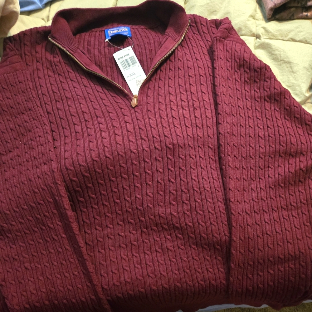 Pendleton sweater with tags never worn